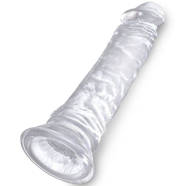 KING COCK - CLEAR REALISTIC PENIS 19.7 CM TRANSPARENT 3